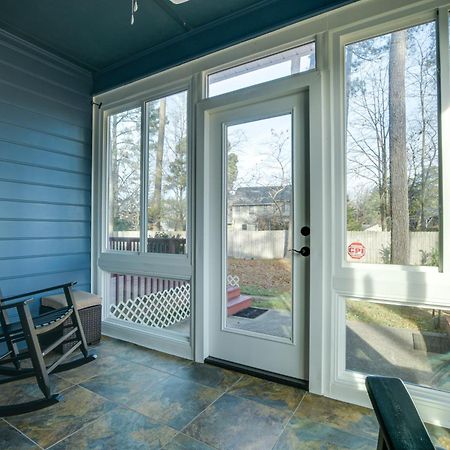 Lovely Fayetteville Home Deck And Fireplace! Luaran gambar